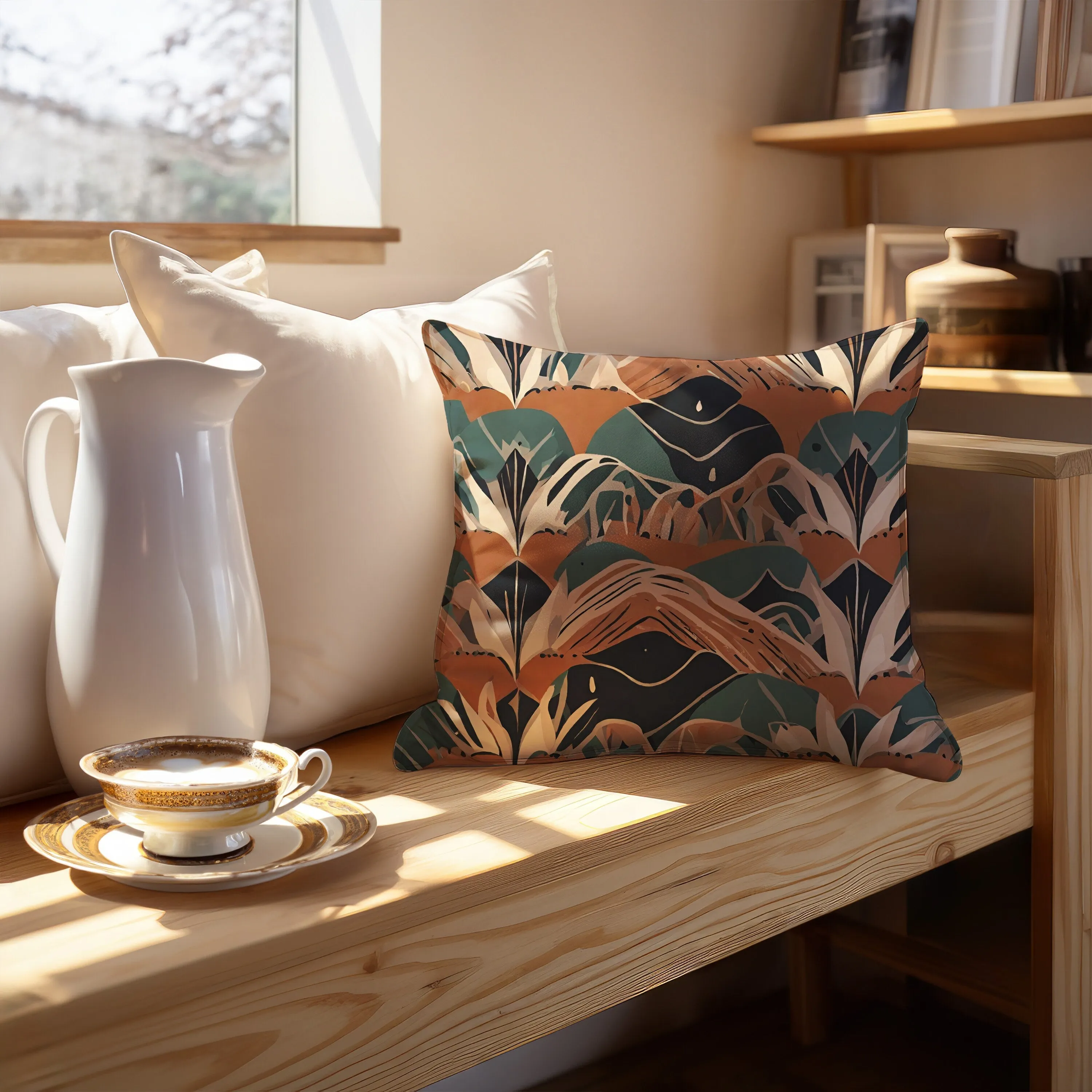 Boho Chic Sofa Pillow: Colorful Comfort Upgrade