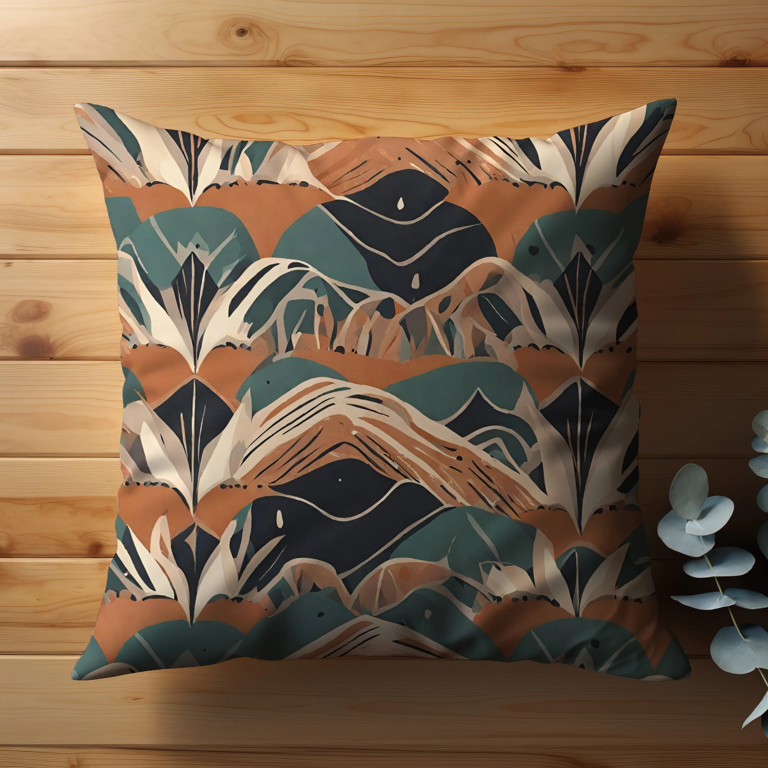 Boho Chic Sofa Pillow: Colorful Comfort Upgrade