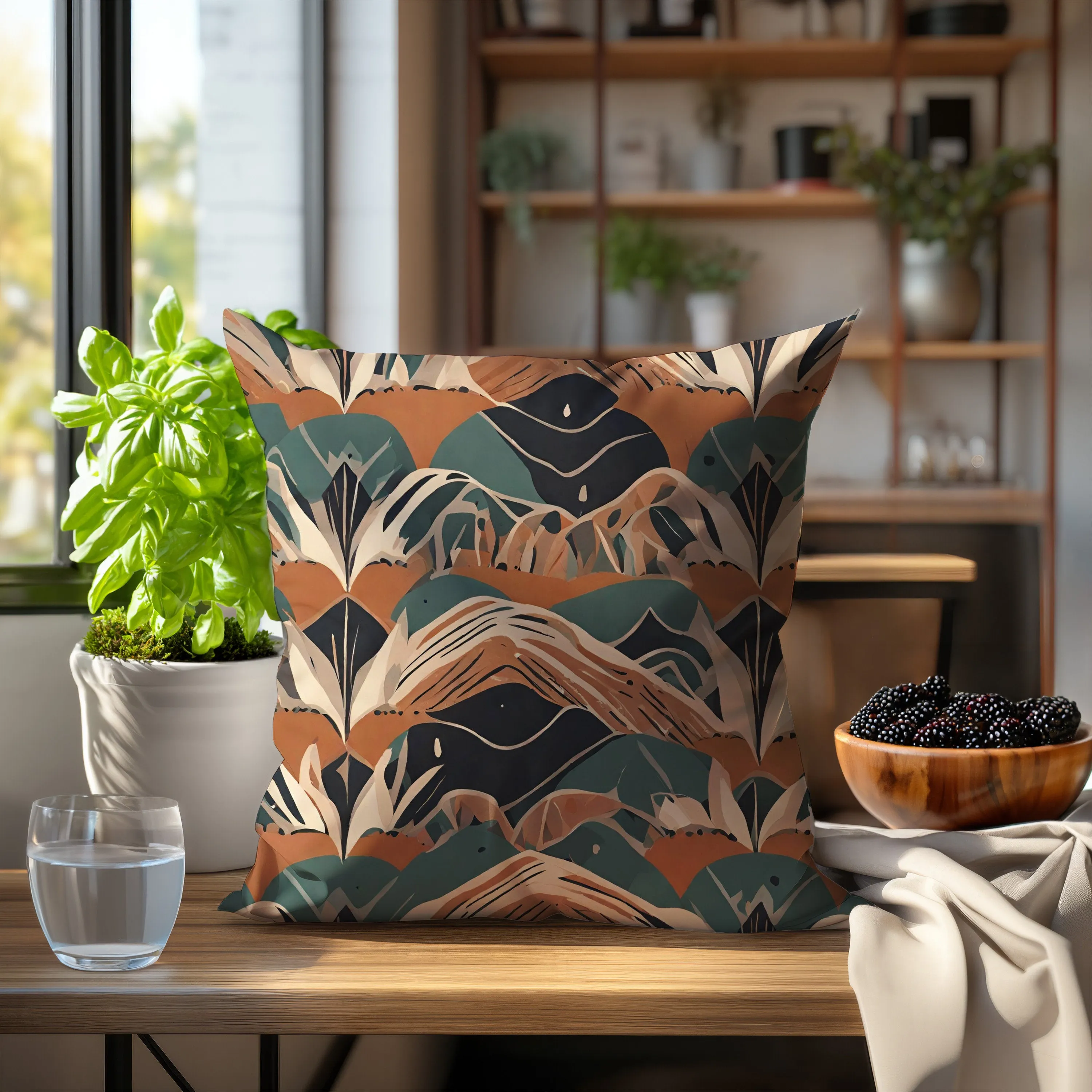 Boho Chic Sofa Pillow: Colorful Comfort Upgrade