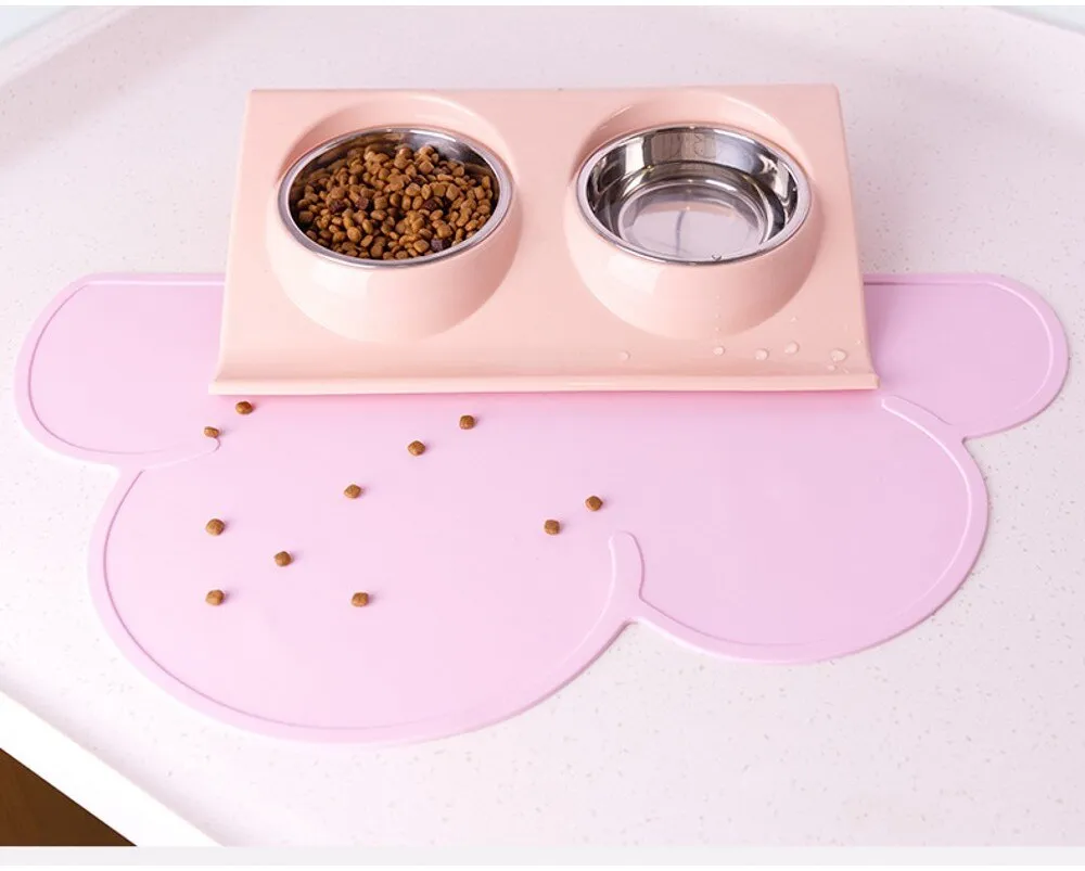 Cloud Shape Feeding Mat Pad