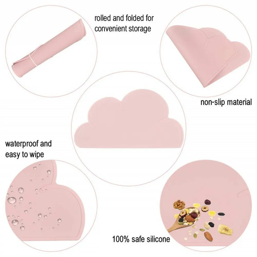 Cloud Shape Feeding Mat Pad