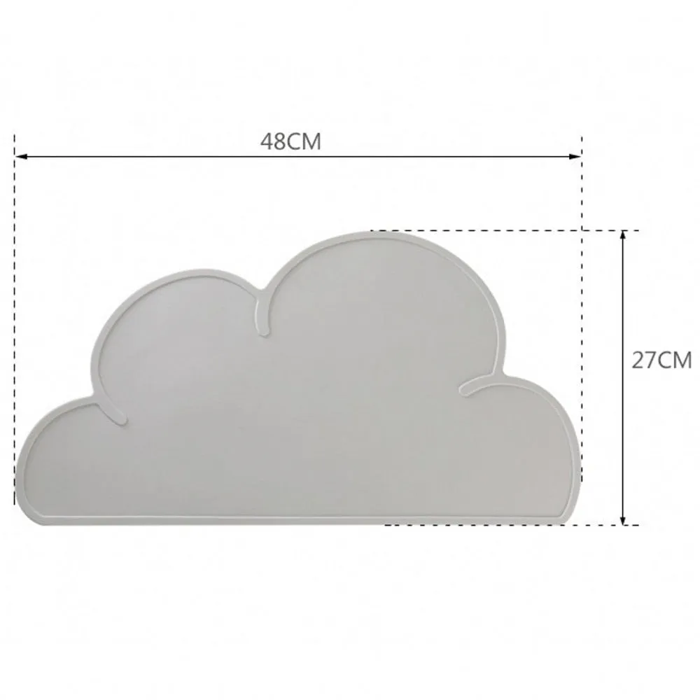 Cloud Shape Feeding Mat Pad