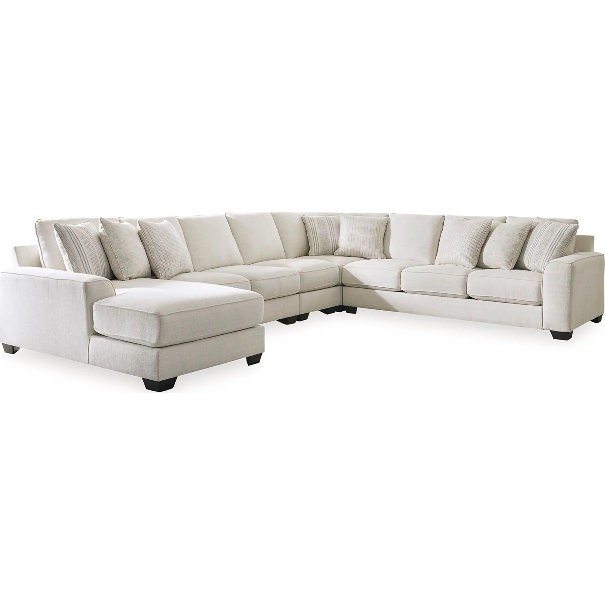 Lerenza-Exclusive 5 Piece Sectional with Chaise