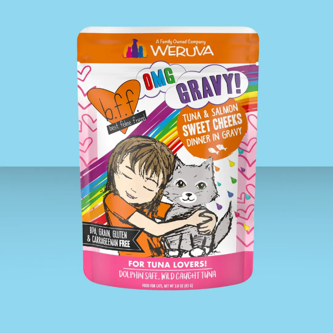 Weruva BFF OMG Sweet-Cheeks Tuna & Salmon Pouch